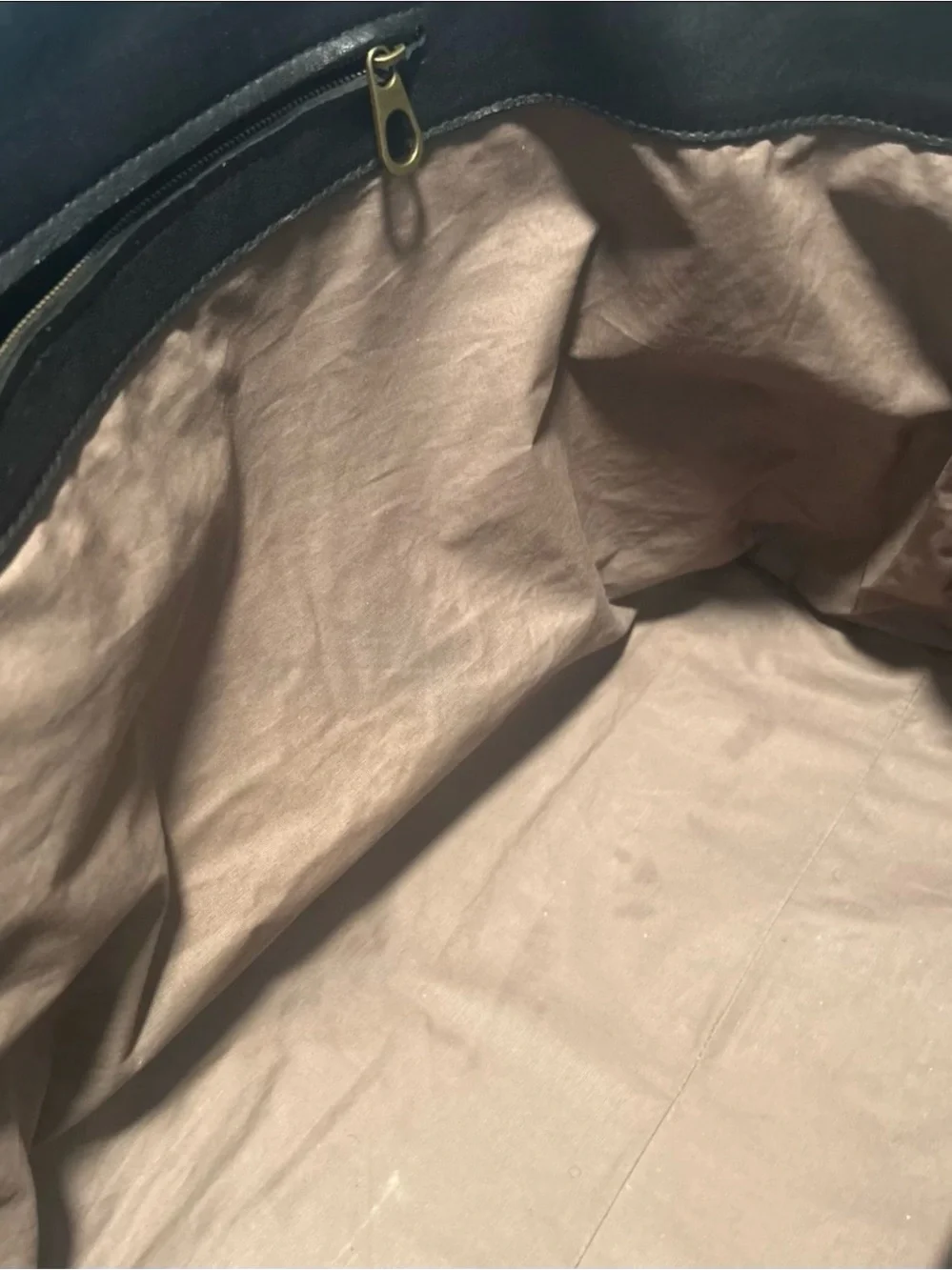 BOTTEGA VENETA Large Napa Tote Bag Intrecciato Leather Used